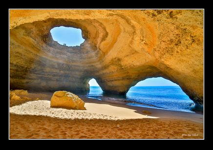 Benagil grotto, Algarve, Portugal